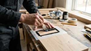 How Do You Use a 2×4 Rectangle Stencil for Needlepoint or Craft Marking?